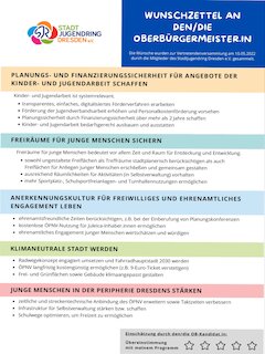 #OB-Wahl DD 2022 Wunschzettel SJR